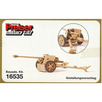 Preiser HO 7.5cm Pak 40 Plastic Model Kit