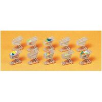 Preiser HO Shop Trolleys - 10pc Kit 21-17224