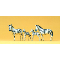 Preiser HO Zebras (4) 21-20387