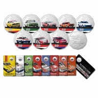 Downies Collectbales 60 Years of Australian Supercars 2020 50c Uncirculated 9-Coin Collection