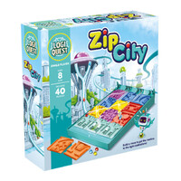 Logiquest Zip City Logic Puzzle