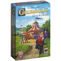 Carcassonne Expansion 10 - Circus and Artist (2025 Redesign)