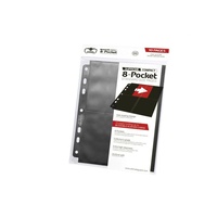 Ultimate Guard 8-Pocket Standard Size Pages Black (10) Folder
