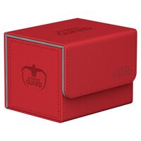 Ultimate Guard SideWinder 100+ Standard Size XenoSkin Red Deck Box