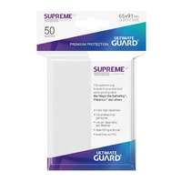 Ultimate Guard Supreme UX Sleeves Standard Size White (50)