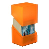 Ultimate Guard Boulder Deck Case 80+ Standard Size Poppy Topaz Deck Box