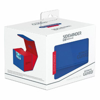 Ultimate Guard Synergy Sidewinder 100+ Blue/Red Deck Box