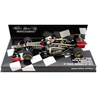 Minichamps 1/43 2012 Lotus R20 - Raikkonen Podium Bahrain 410 120109