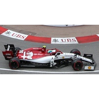 Minichamps 1/43 Alfa Romeo Racing C38 - Antonio Giovinazzi - Monaco GP – 2019 Diecast Car