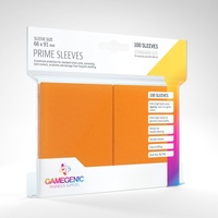 Gamegenic Prime 100ct Orange Sleeves