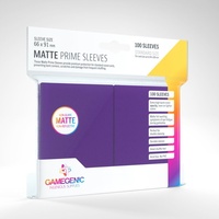 Gamegenic Matte Prime 100ct Purple Sleeves