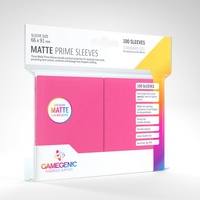 Gamegenic Matte Prime 100ct Pink Sleeves