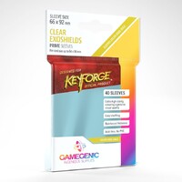 Gamegenic PRIME Keyforge Sleeves Clear