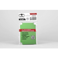 Ultimate Guard Card Dividers Standard Size Green (10)