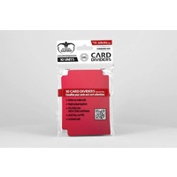Ultimate Guard Card Dividers Standard Size Red (10)