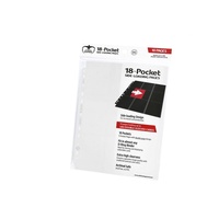 Ultimate Guard 18-Pocket Pages Side-Loading White Folder