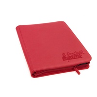 Ultimate Guard 8-Pocket ZipFolio XenoSkin Red Folder