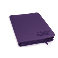 Ultimate Guard 8-Pocket ZipFolio XenoSkin Purple Folder