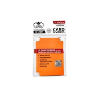 Ultimate Guard Card Dividers Standard Size Orange (10)