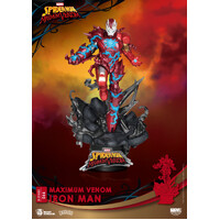 Beast Kingdom D Stage Maximum Venom Iron Man