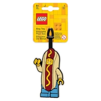 Lego Hot Dog Man Tag