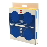 Lego Locking Notebook With Gel Pen Blue