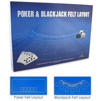 Poker/Blackjack Felt Layout