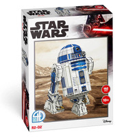 4D Puzzle Star Wars: R2D2 Paper Model Kit – Medium