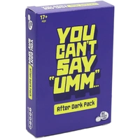 You Can't Say Umm After Dark Party Game