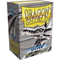 Dragon Shield Sleeves - Box 100 Silver