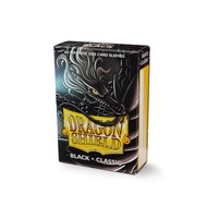 Sleeves - Dragon Shield Japanese- Box 60 - Classic Black