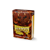 Sleeves - Dragon Shield Japanese- Box 60 - Classic Crimson