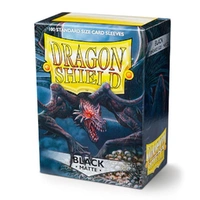 Dragon Shield Sleeves - Box 100 Black Matte