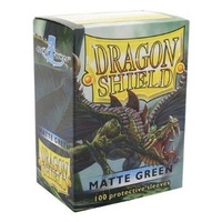Sleeves - Dragon Shield - Box 100 - Green MATTE