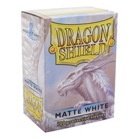 Dragon Shield Sleeves - Box 100 White Matte
