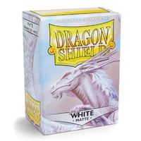 Dragon Shield Sleeves - Box 100 White Matte