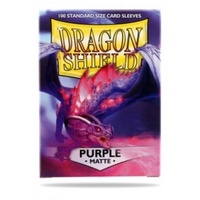 Dragon Shield Sleeves - Box 100 Purple Matte