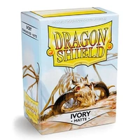 Dragon Shield Sleeves - Box 100 Ivory Matte