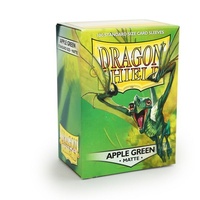 Dragon Shield Sleeves - Box 100 Apple Green Matte