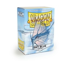 Dragon Shield Sleeves - Box 100 Sky Blue Matte