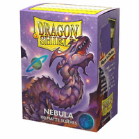 Dragon Shield Sleeves - Box 100 Nebula Purple Matte