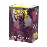 Dragon Shield Sleeves Matte Sparkles: Pink Sapphire