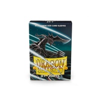 Sleeves - Dragon Shield Japanese- Box 60 - Jet MATTE
