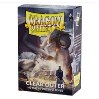 Dragon Shield: Outer Sleeves Matte Clear