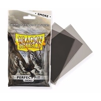 Sleeves - Dragon Shield Perfect Fit 100/pack Smoke