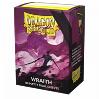Dragon Shield: Sleeves – Matte Dual – Wraith (Alaric, Chaos Wraith)