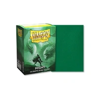 Dragon Shield: Sleeves Matte Dual Might (Green/Black)