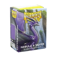 Dragon Shield: Sleeves Matte Dual Nebula & Silver