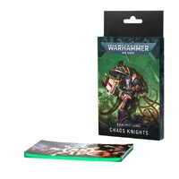 Warhammer 40k: Datasheet Cards Chaos Knights 10E