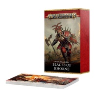 Warhammer Age of Sigmar: Warscroll Cards Blades of Khorne 4E